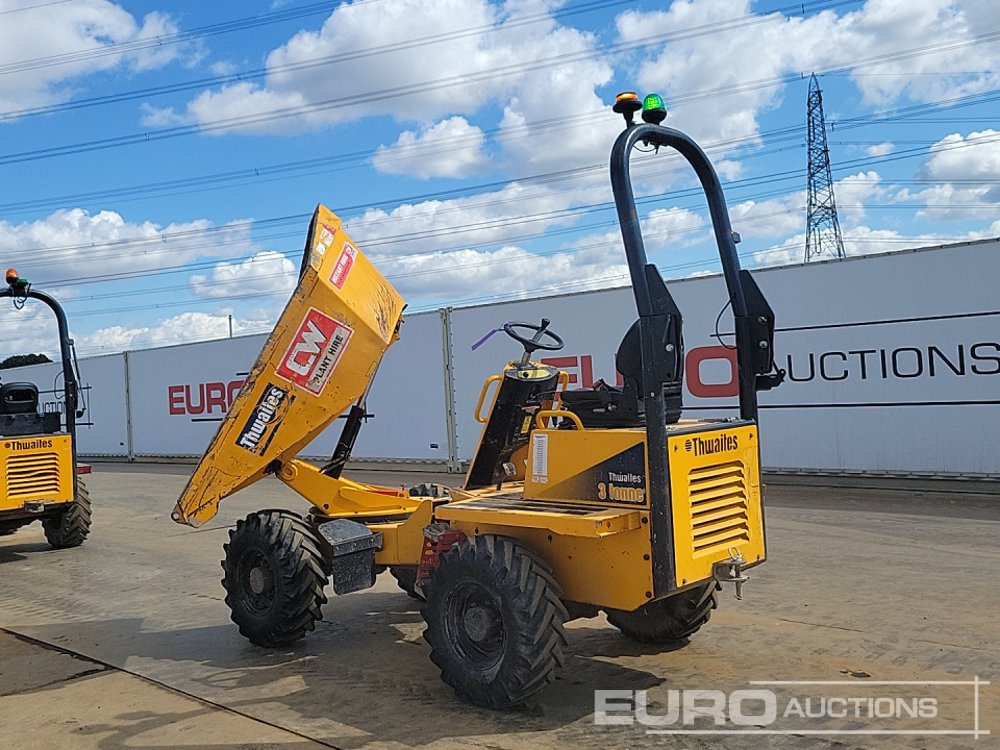 Xe ben đổ mini 2020 Thwaites 3 Ton Swivel Skip: hình 6