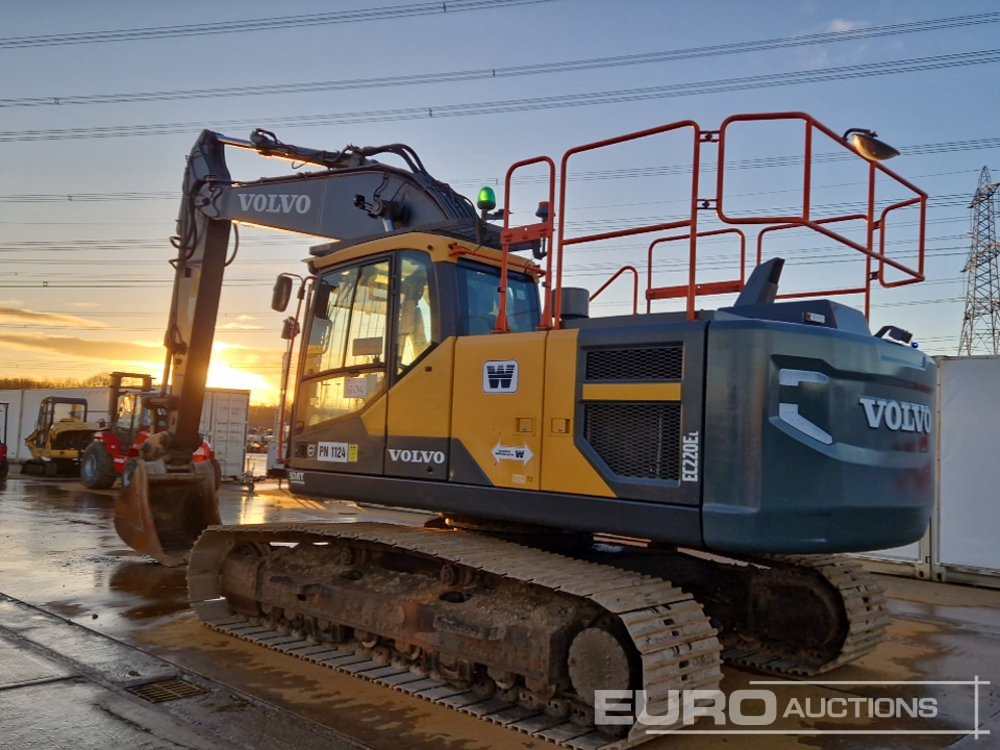 2020 Volvo EC220EL - Máy xúc bánh xích: hình 3 2020 Volvo EC220EL - Máy xúc bánh xích: hình 3