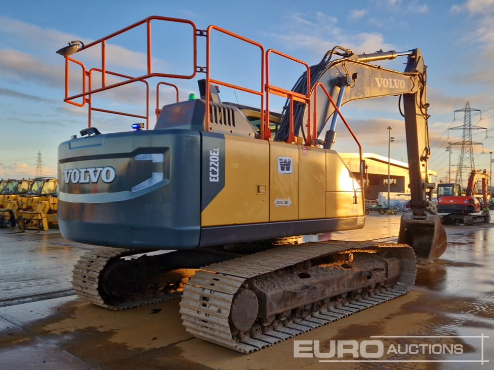 2020 Volvo EC220EL - Máy xúc bánh xích: hình 5 2020 Volvo EC220EL - Máy xúc bánh xích: hình 5