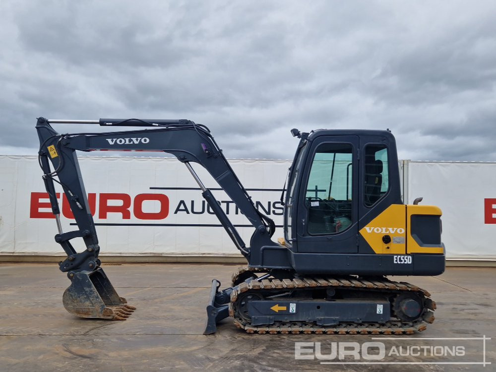 2020 Volvo EC55D - Máy xúc mini: hình 2 2020 Volvo EC55D - Máy xúc mini: hình 2