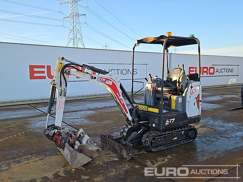 2021 Bobcat E17 - Máy xúc mini: hình 1 2021 Bobcat E17 - Máy xúc mini: hình 1