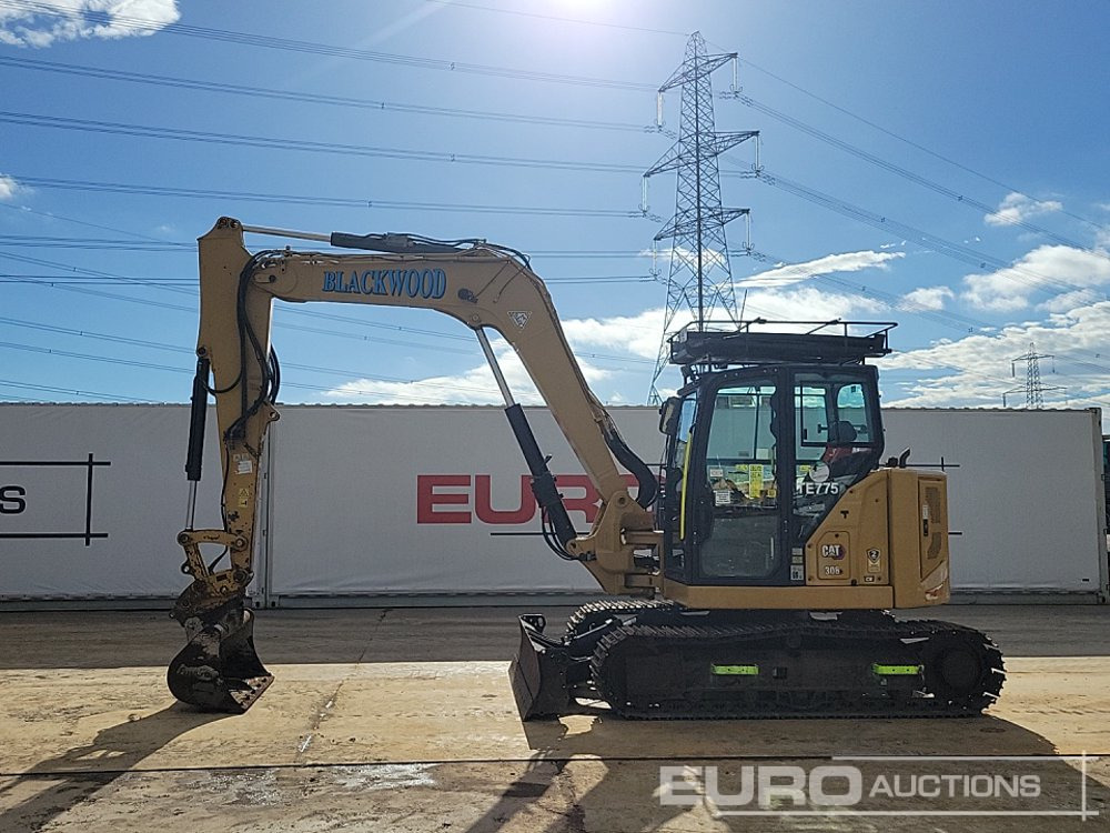 2021 CAT 308CR - Máy xúc mini: hình 2 2021 CAT 308CR - Máy xúc mini: hình 2