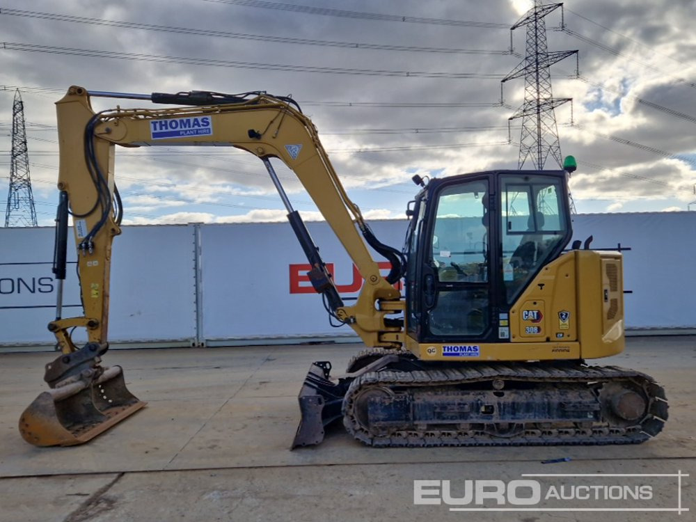2021 CAT 308CR - Máy xúc mini: hình 2 2021 CAT 308CR - Máy xúc mini: hình 2