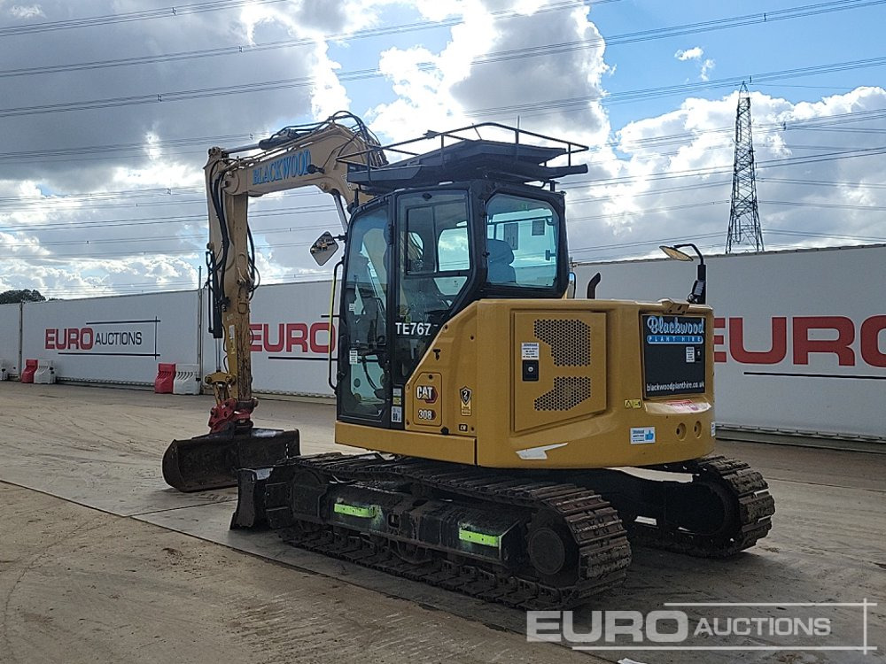 2021 CAT 308CR - Máy xúc mini: hình 3 2021 CAT 308CR - Máy xúc mini: hình 3