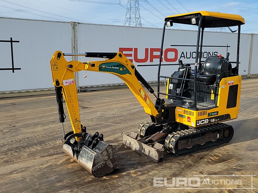 2021 JCB 16C-1 - Máy xúc mini: hình 1 2021 JCB 16C-1 - Máy xúc mini: hình 1