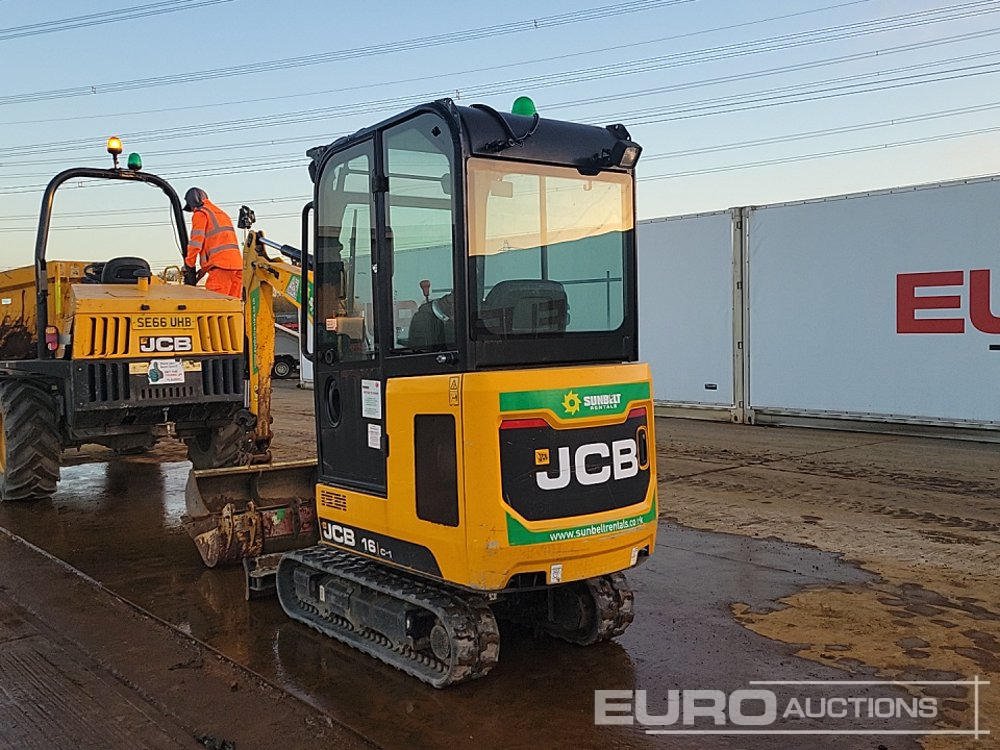 2021 JCB 16C-1 T3 - Máy xúc mini: hình 3 2021 JCB 16C-1 T3 - Máy xúc mini: hình 3