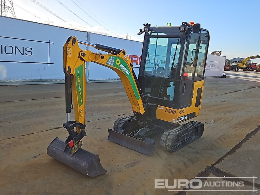 2021 JCB 16C-1 T3 - Máy xúc mini: hình 1 2021 JCB 16C-1 T3 - Máy xúc mini: hình 1