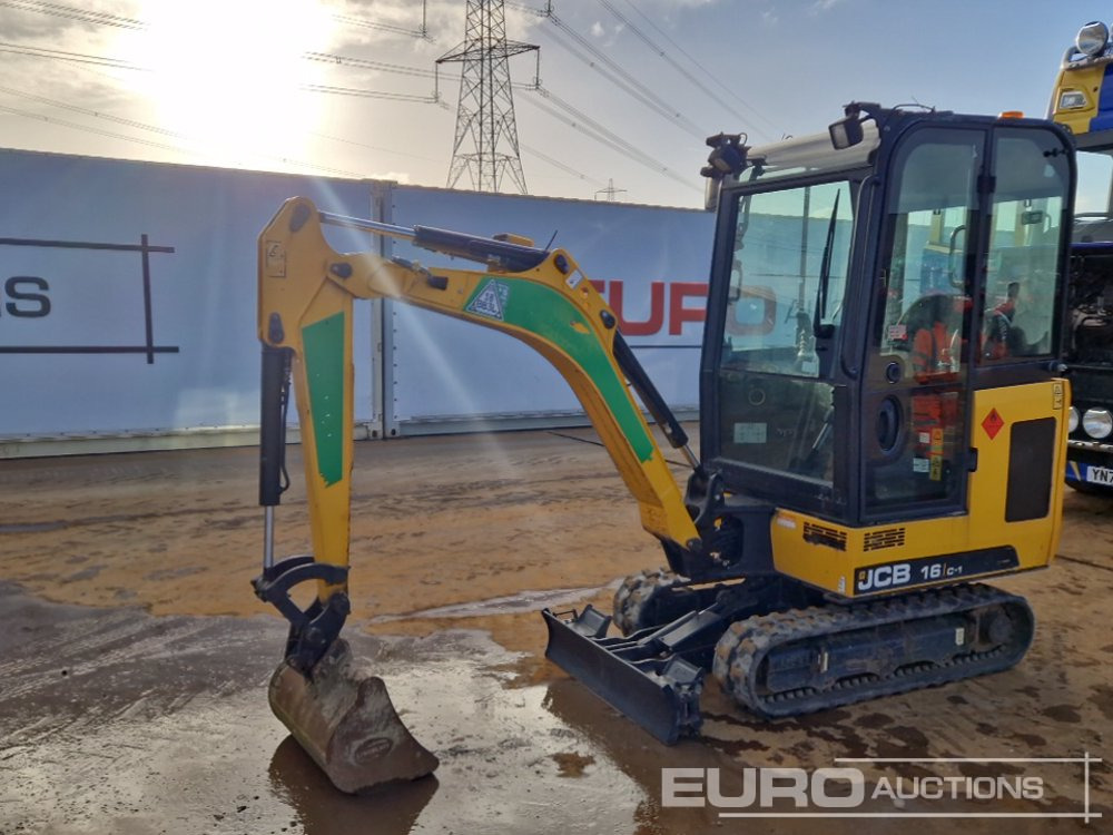 2021 JCB 16C-1 T3 - Máy xúc mini: hình 1 2021 JCB 16C-1 T3 - Máy xúc mini: hình 1
