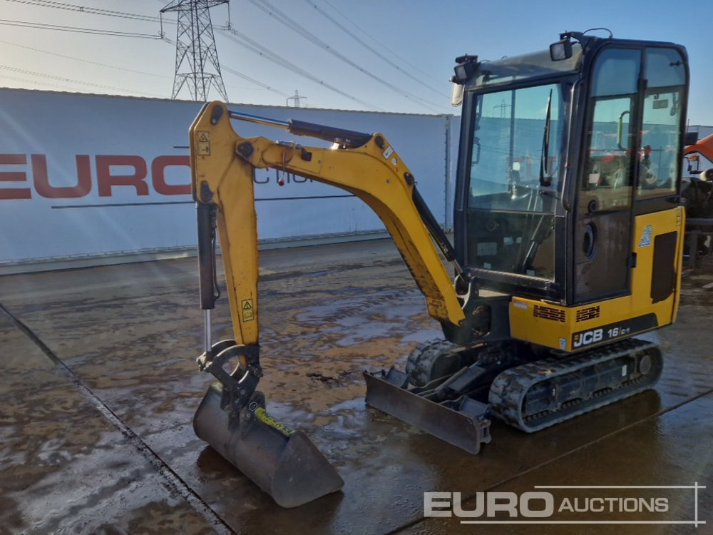2021 JCB 16C-1 T3 - Máy xúc mini: hình 1 2021 JCB 16C-1 T3 - Máy xúc mini: hình 1