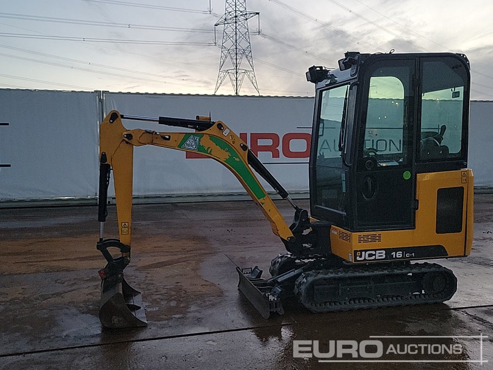 2021 JCB 16C-1 T3 - Máy xúc mini: hình 1 2021 JCB 16C-1 T3 - Máy xúc mini: hình 1