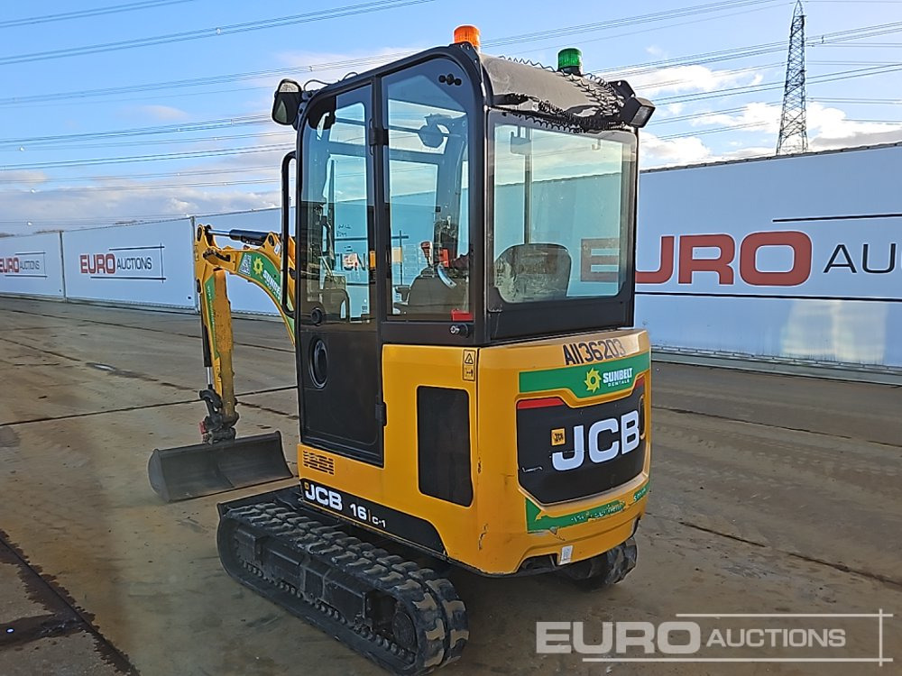 2021 JCB 16C-1 T3 - Máy xúc mini: hình 3 2021 JCB 16C-1 T3 - Máy xúc mini: hình 3