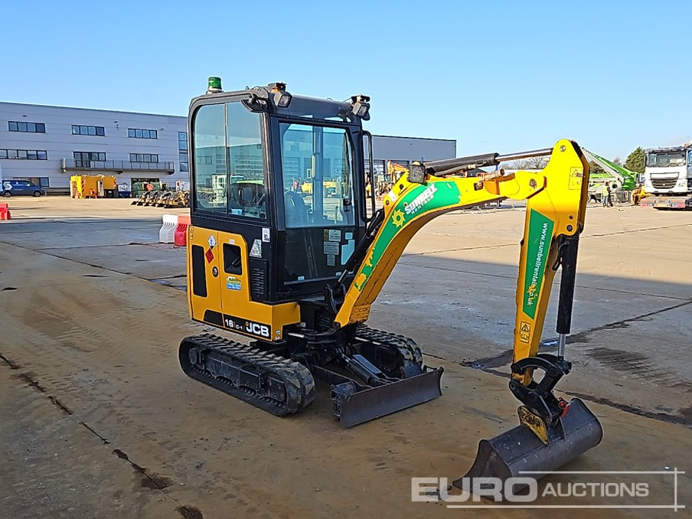 Máy xúc mini 2021 JCB 16C-1 T3: hình 7 Máy xúc mini 2021 JCB 16C-1 T3: hình 7