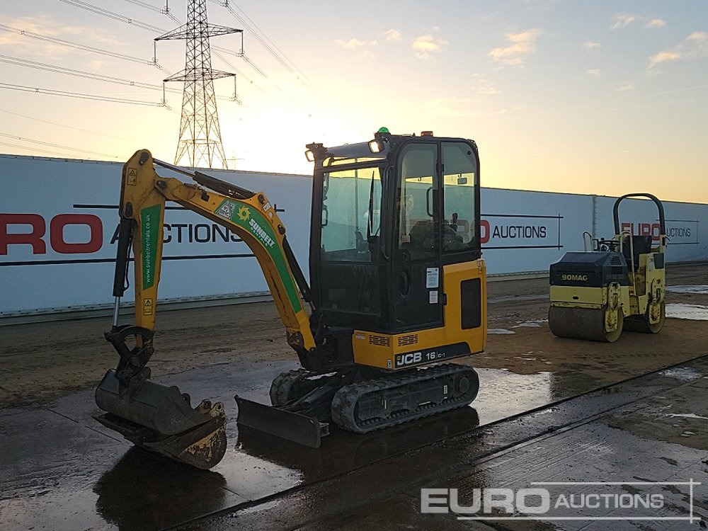 2021 JCB 16C-1 T3 - Máy xúc mini: hình 1 2021 JCB 16C-1 T3 - Máy xúc mini: hình 1