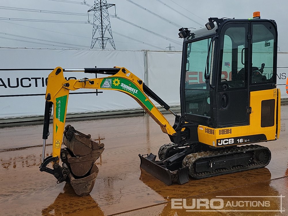 2021 JCB 16C-1 T3 - Máy xúc mini: hình 1 2021 JCB 16C-1 T3 - Máy xúc mini: hình 1