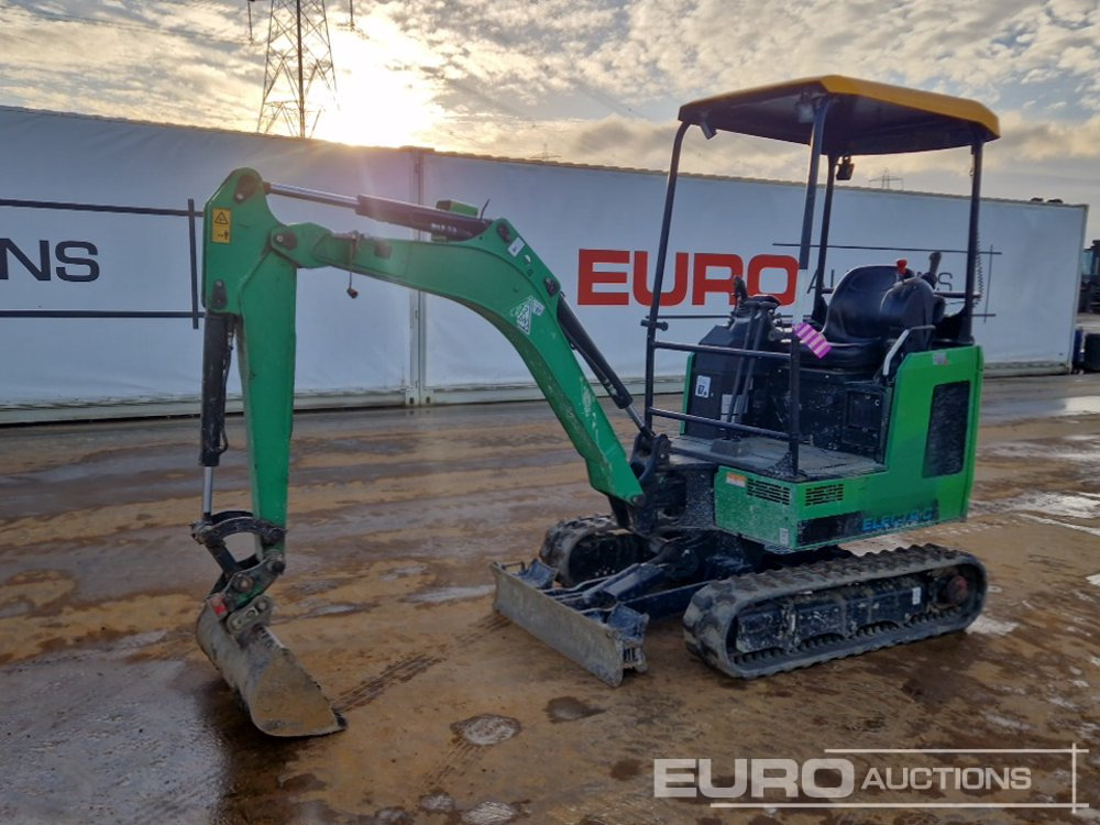 2021 JCB 19C-1E Electric - Máy xúc mini: hình 1 2021 JCB 19C-1E Electric - Máy xúc mini: hình 1