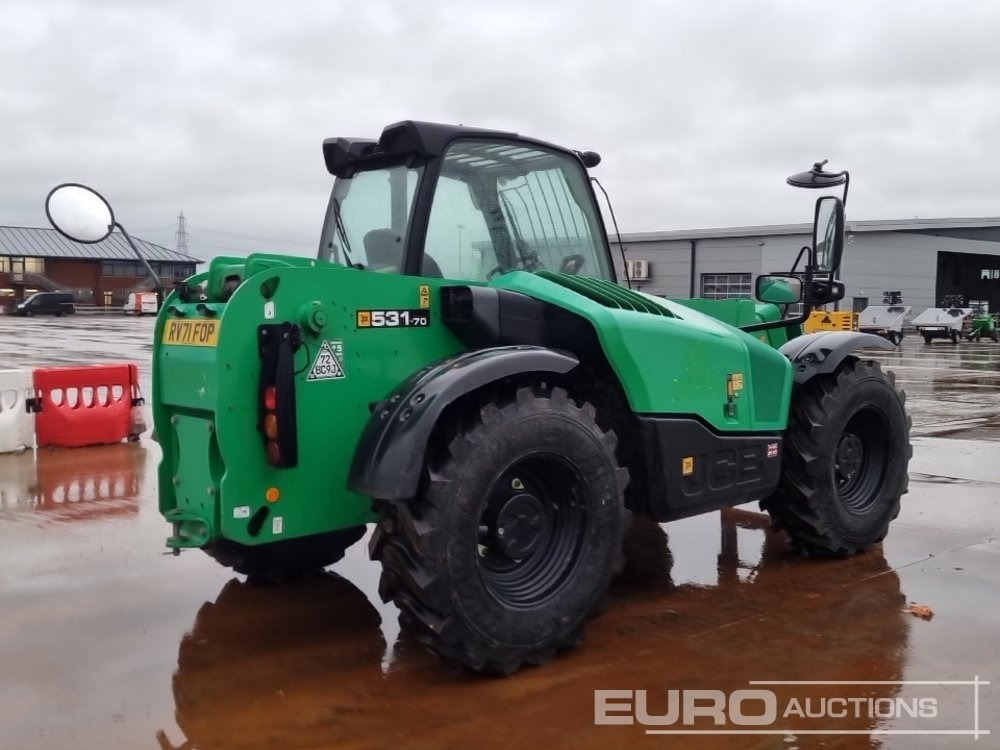 2021 JCB 531-70 - Xe nhấc hình viễn vọng kính: hình 5 2021 JCB 531-70 - Xe nhấc hình viễn vọng kính: hình 5