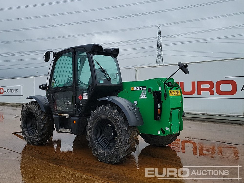 2021 JCB 531-70 - Xe nhấc hình viễn vọng kính: hình 3 2021 JCB 531-70 - Xe nhấc hình viễn vọng kính: hình 3