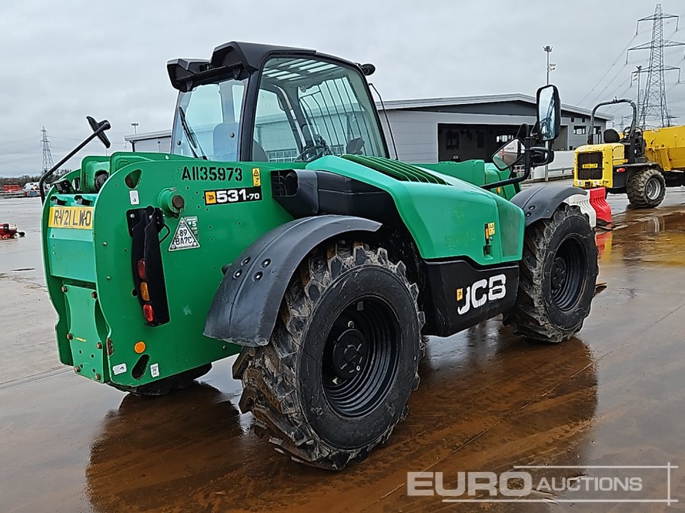 2021 JCB 531-70 - Xe nhấc hình viễn vọng kính: hình 5 2021 JCB 531-70 - Xe nhấc hình viễn vọng kính: hình 5