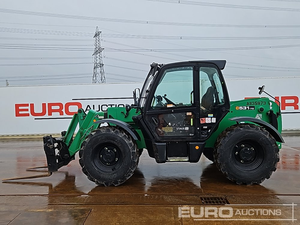 2021 JCB 531-70 - Xe nhấc hình viễn vọng kính: hình 2 2021 JCB 531-70 - Xe nhấc hình viễn vọng kính: hình 2