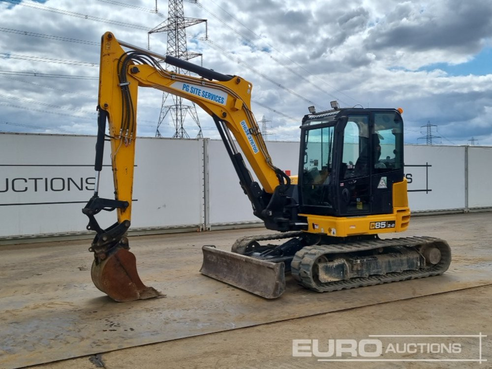 2021 JCB 85Z-2 - Máy xúc mini: hình 1 2021 JCB 85Z-2 - Máy xúc mini: hình 1