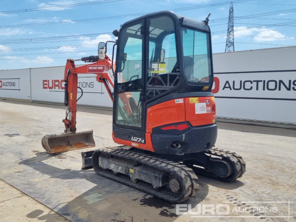 2021 Kubota U27-4 - Máy xúc mini: hình 3 2021 Kubota U27-4 - Máy xúc mini: hình 3