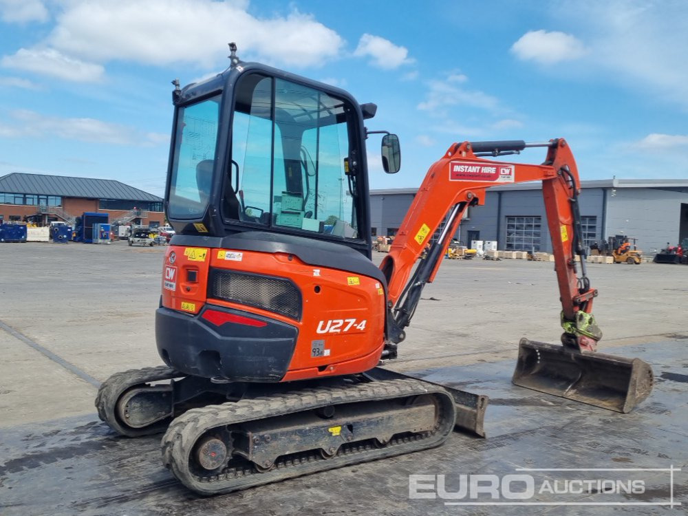 2021 Kubota U27-4 - Máy xúc mini: hình 5 2021 Kubota U27-4 - Máy xúc mini: hình 5