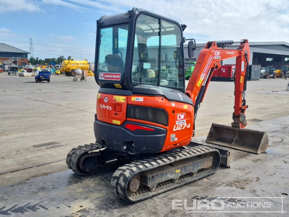 2021 Kubota U27-4 - Máy xúc mini: hình 5 2021 Kubota U27-4 - Máy xúc mini: hình 5
