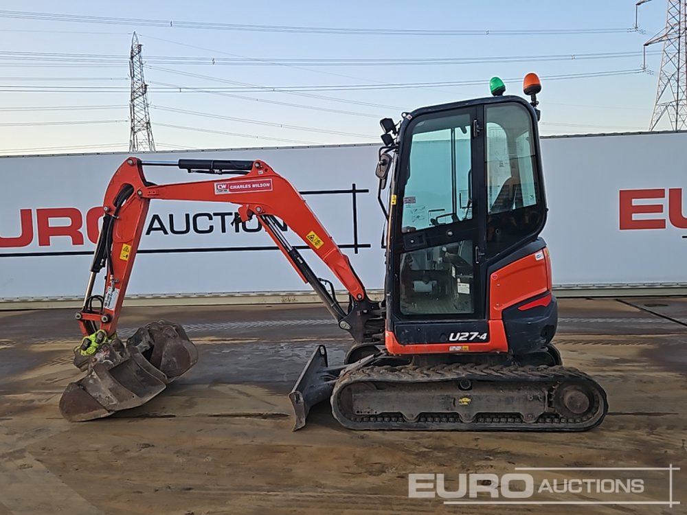 2021 Kubota U27-4 - Máy xúc mini: hình 2 2021 Kubota U27-4 - Máy xúc mini: hình 2