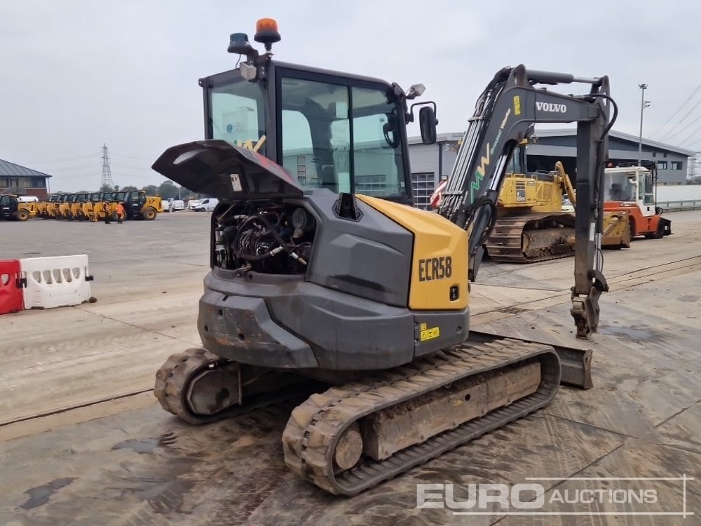 2021 Volvo ECR58F - Máy xúc mini: hình 5 2021 Volvo ECR58F - Máy xúc mini: hình 5