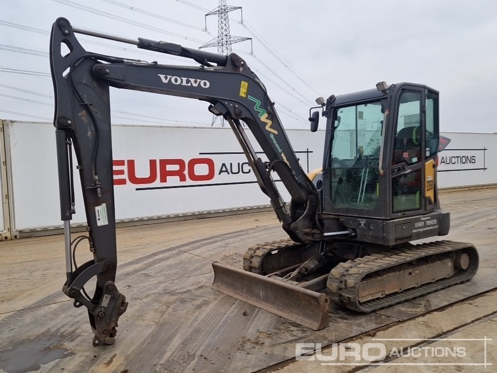 2021 Volvo ECR58F - Máy xúc mini: hình 1 2021 Volvo ECR58F - Máy xúc mini: hình 1