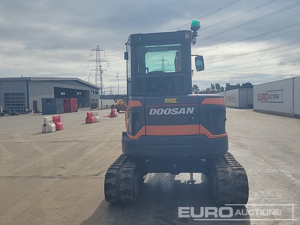 2022 Doosan DX50Z-7 - Máy xúc mini: hình 4 2022 Doosan DX50Z-7 - Máy xúc mini: hình 4