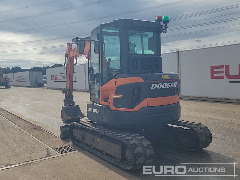 2022 Doosan DX50Z-7 - Máy xúc mini: hình 3 2022 Doosan DX50Z-7 - Máy xúc mini: hình 3