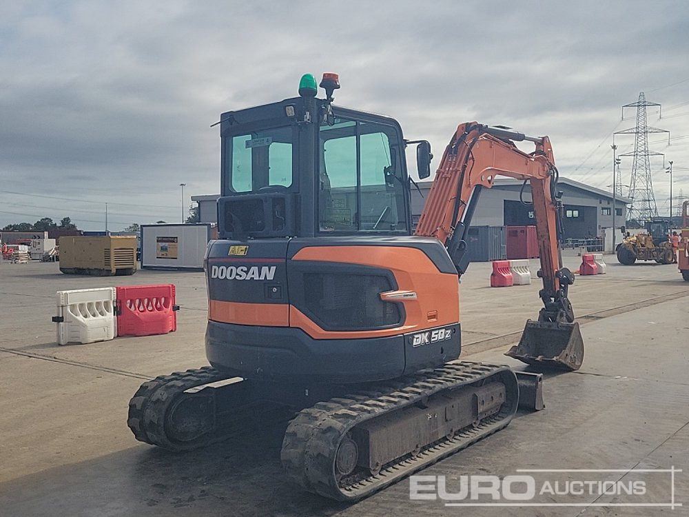 2022 Doosan DX50Z-7 - Máy xúc mini: hình 5 2022 Doosan DX50Z-7 - Máy xúc mini: hình 5