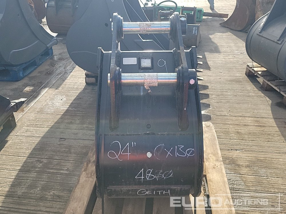 2022 Geith 24" Digging Bucket 65mm Pin to suit 13 Ton Excavator - Gầu: hình 4 2022 Geith 24" Digging Bucket 65mm Pin to suit 13 Ton Excavator - Gầu: hình 4