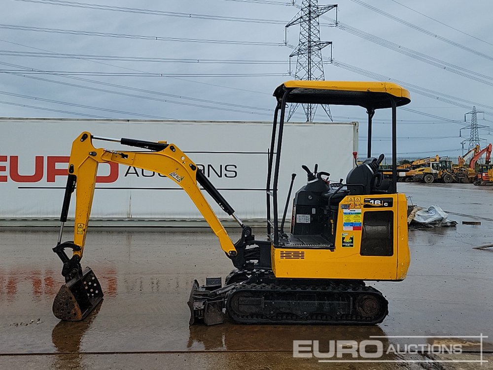 2022 JCB 16C-1 T3 - Máy xúc mini: hình 2 2022 JCB 16C-1 T3 - Máy xúc mini: hình 2
