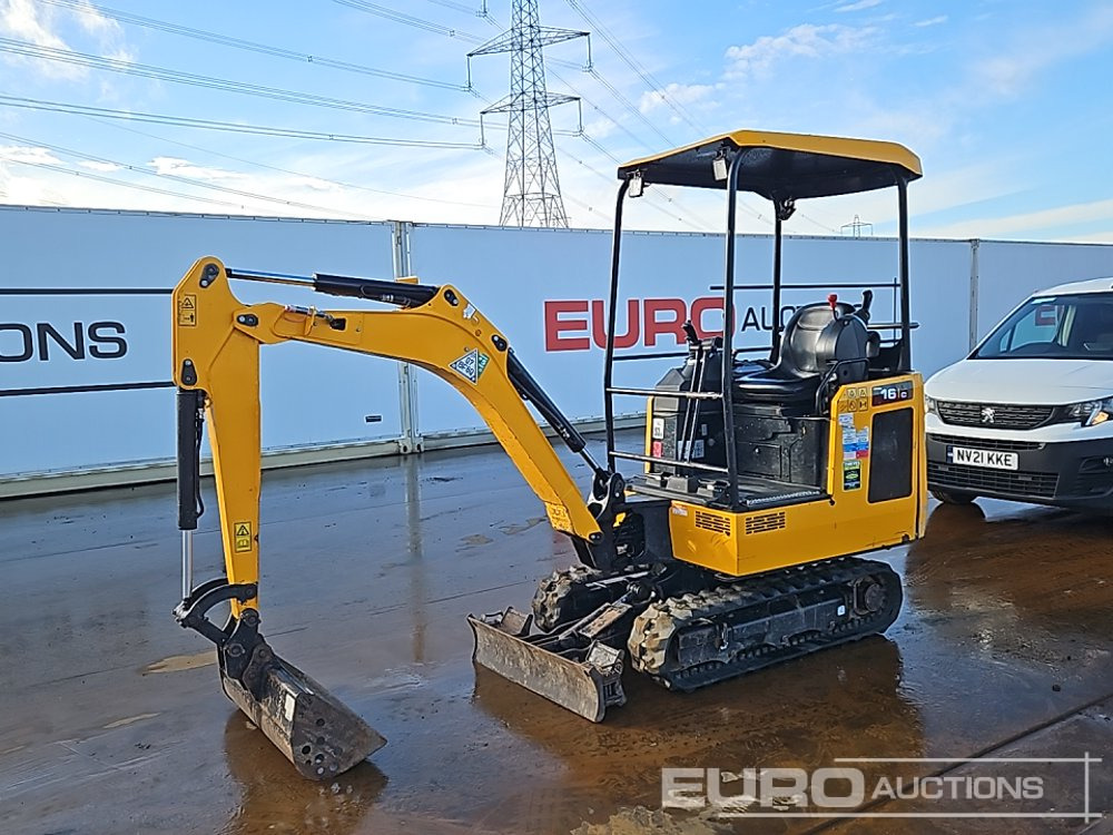 2022 JCB 16C-1 T3 - Máy xúc mini: hình 1 2022 JCB 16C-1 T3 - Máy xúc mini: hình 1