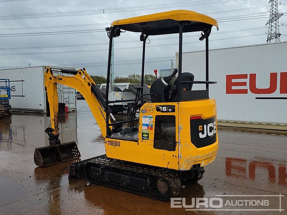 2022 JCB 16C-1 T3 - Máy xúc mini: hình 3 2022 JCB 16C-1 T3 - Máy xúc mini: hình 3