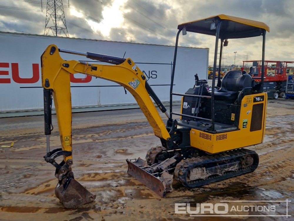 2022 JCB 16C-1 T3 - Máy xúc mini: hình 1 2022 JCB 16C-1 T3 - Máy xúc mini: hình 1