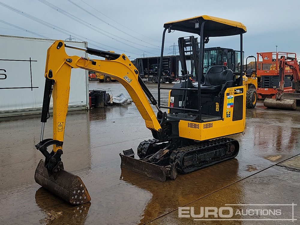 2022 JCB 16C-1 T3 - Máy xúc mini: hình 1 2022 JCB 16C-1 T3 - Máy xúc mini: hình 1