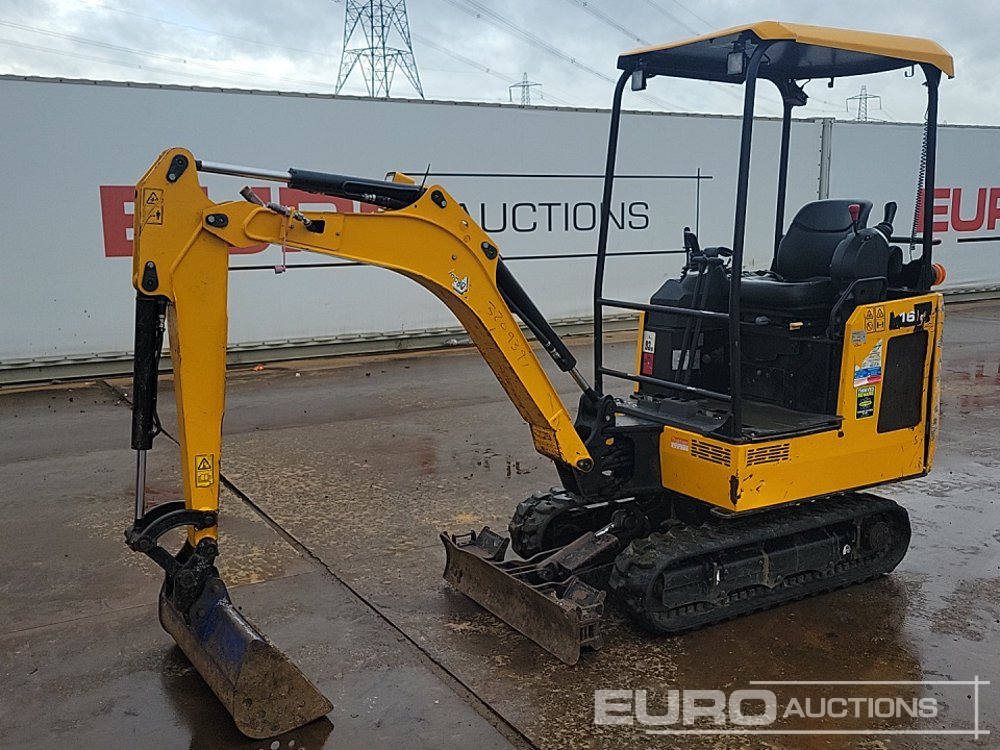2022 JCB 16C-1 T3 - Máy xúc mini: hình 1 2022 JCB 16C-1 T3 - Máy xúc mini: hình 1