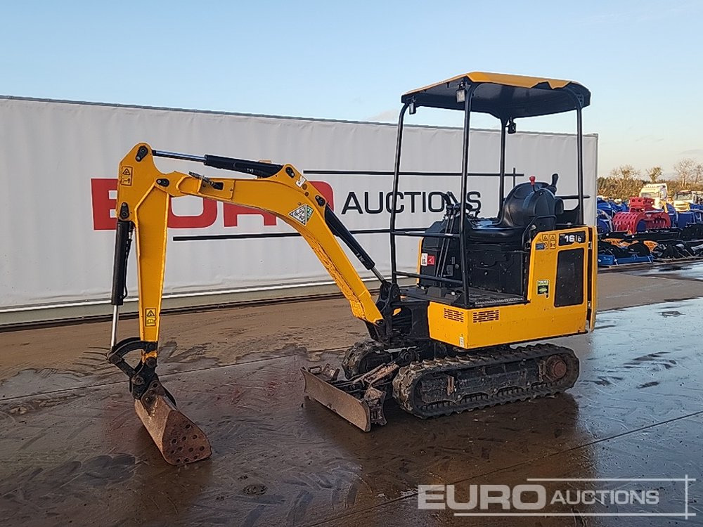 2022 JCB 16C-1 T3 - Máy xúc mini: hình 1 2022 JCB 16C-1 T3 - Máy xúc mini: hình 1