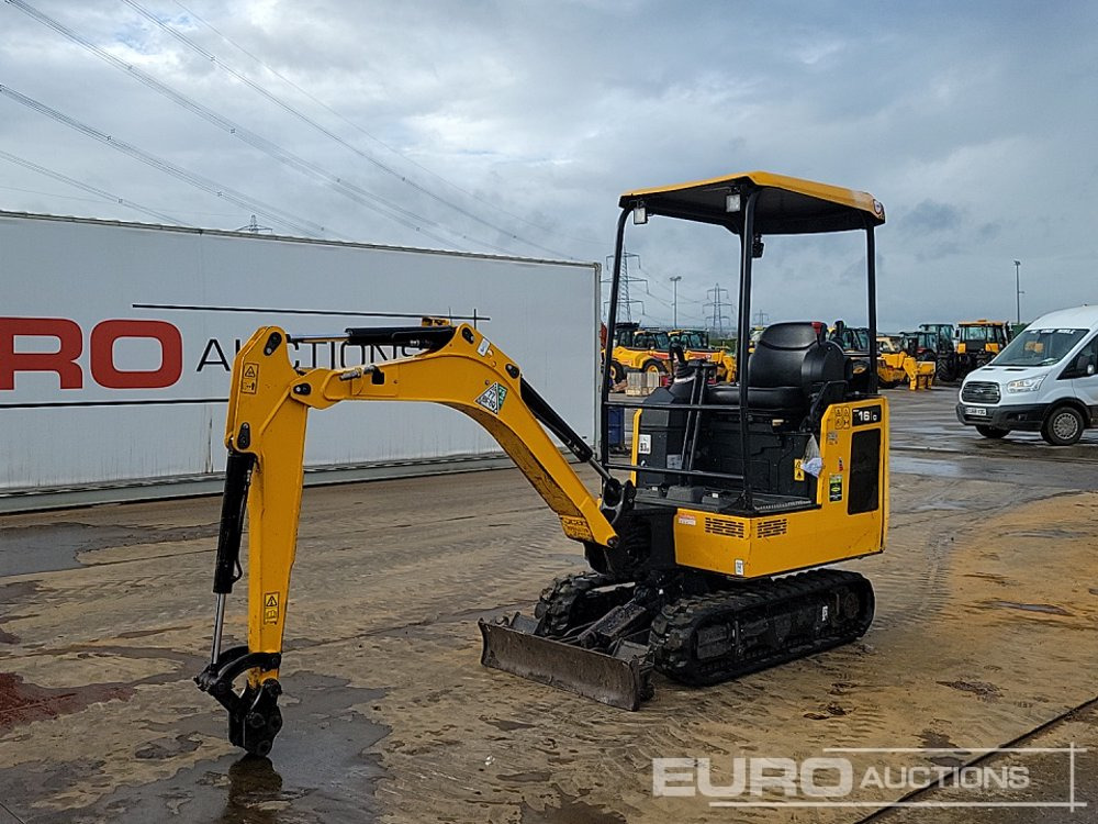 2022 JCB 16C-1 T3 - Máy xúc mini: hình 1 2022 JCB 16C-1 T3 - Máy xúc mini: hình 1
