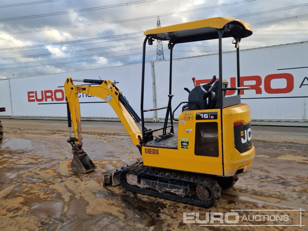 2022 JCB 16C-1 T3 - Máy xúc mini: hình 3 2022 JCB 16C-1 T3 - Máy xúc mini: hình 3