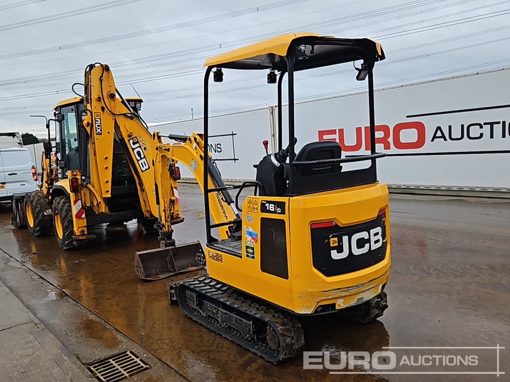 2022 JCB 16C-1 T3 - Máy xúc mini: hình 3 2022 JCB 16C-1 T3 - Máy xúc mini: hình 3