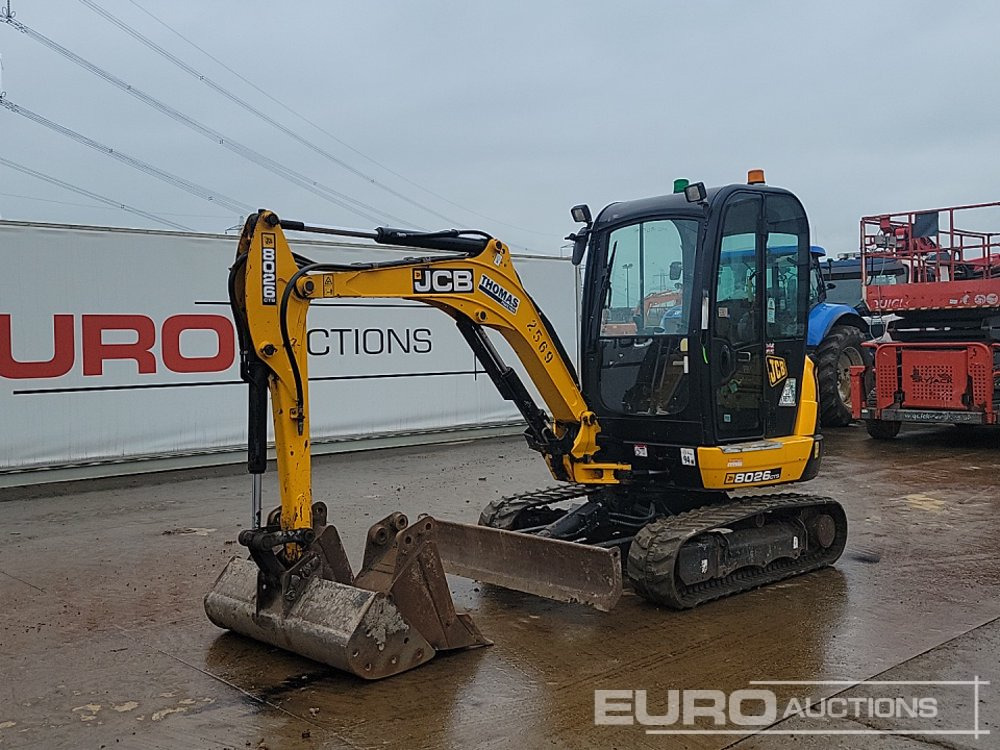 2022 JCB 8026CTS - Máy xúc mini: hình 1 2022 JCB 8026CTS - Máy xúc mini: hình 1
