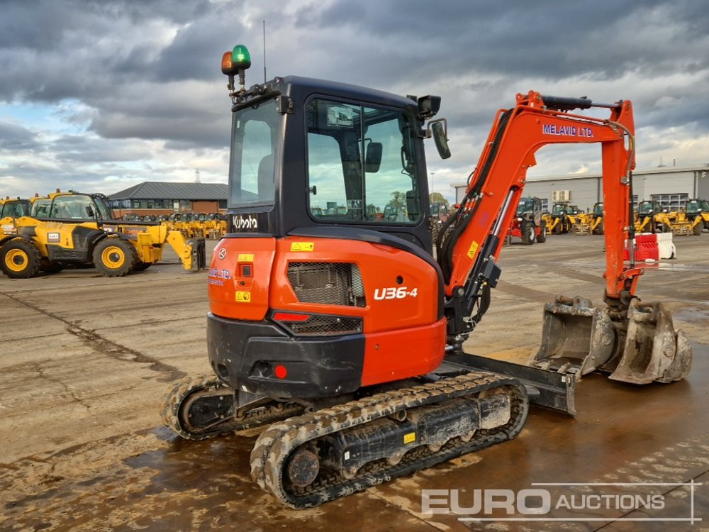 2022 Kubota U36-4 - Máy xúc mini: hình 5 2022 Kubota U36-4 - Máy xúc mini: hình 5