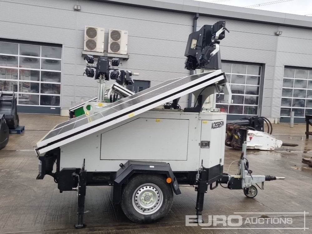 Tháp thắp sáng 2022 Trime X-Solar Single Axle Solar Powered LED Lighting Tower: hình 6 Tháp thắp sáng 2022 Trime X-Solar Single Axle Solar Powered LED Lighting Tower: hình 6