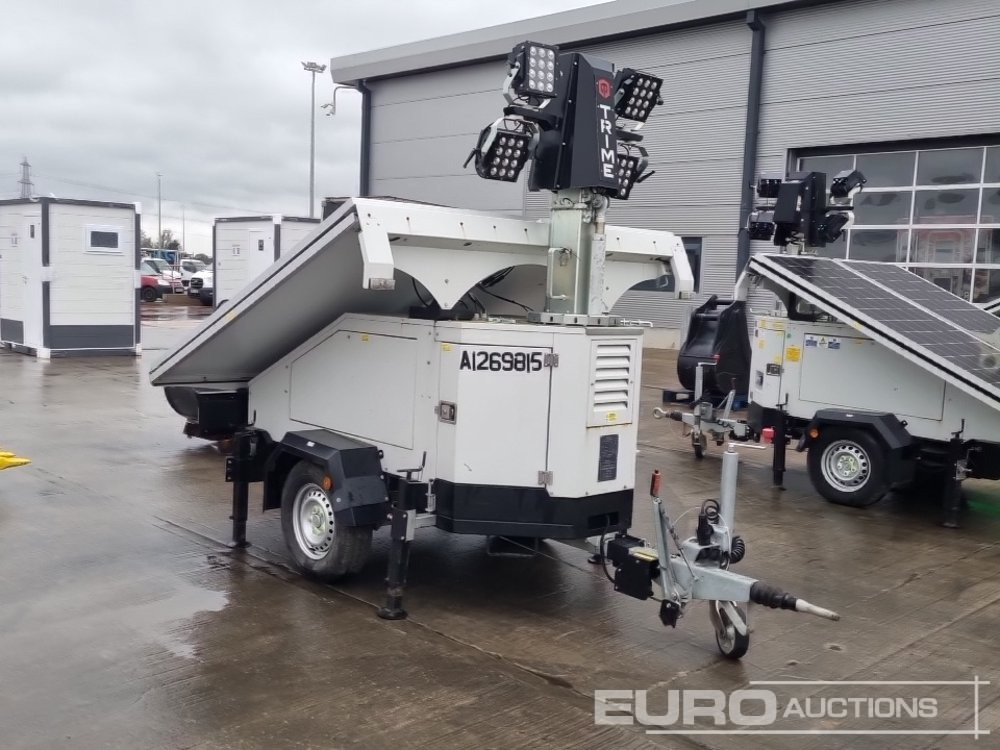 Tháp thắp sáng 2022 Trime X-Solar Single Axle Solar Powered LED Lighting Tower: hình 7 Tháp thắp sáng 2022 Trime X-Solar Single Axle Solar Powered LED Lighting Tower: hình 7