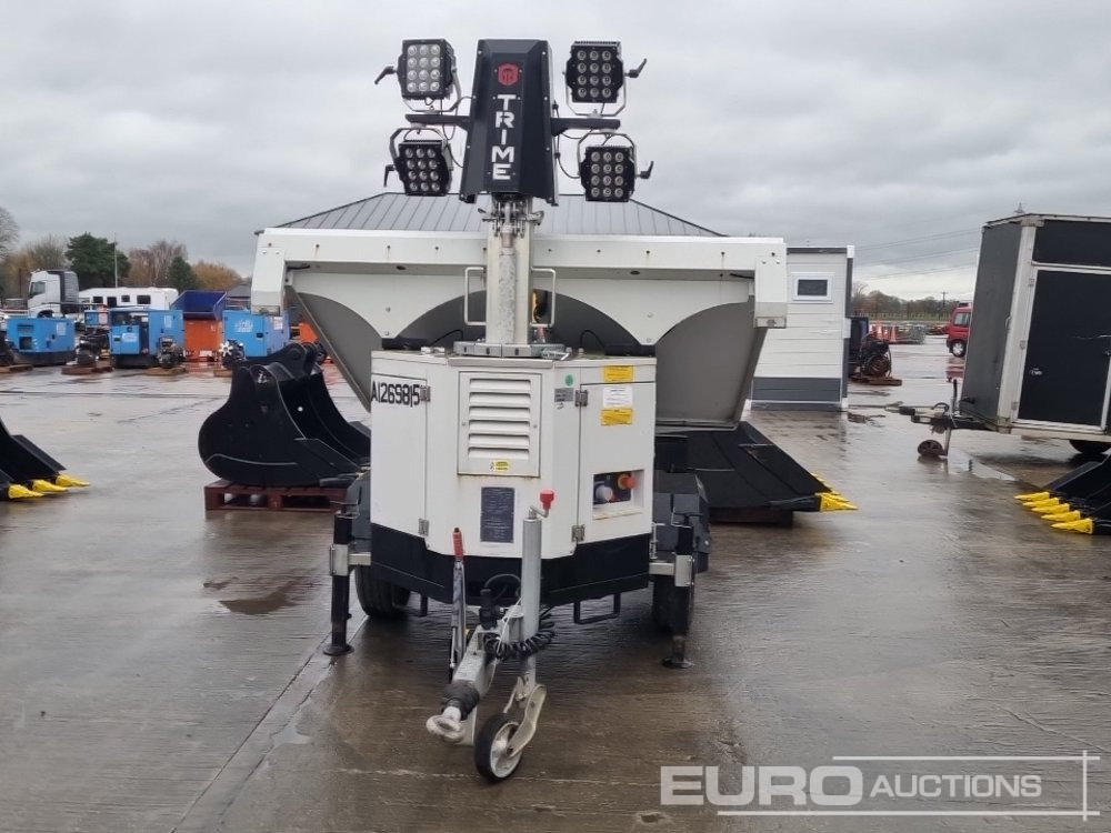 Tháp thắp sáng 2022 Trime X-Solar Single Axle Solar Powered LED Lighting Tower: hình 8 Tháp thắp sáng 2022 Trime X-Solar Single Axle Solar Powered LED Lighting Tower: hình 8