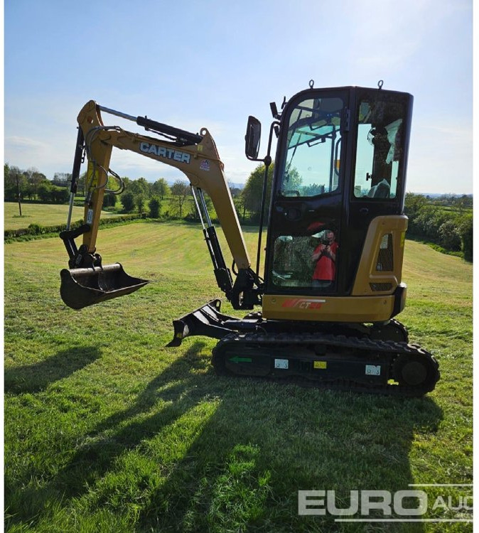 2023 Carter Rubber Tracks, Blade, Piped, - Máy xúc mini: hình 1 2023 Carter Rubber Tracks, Blade, Piped, - Máy xúc mini: hình 1